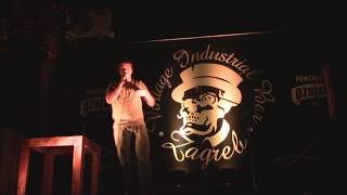 Stand-up open mic night @ Vintage Industrial Bar, 27.7.2017.