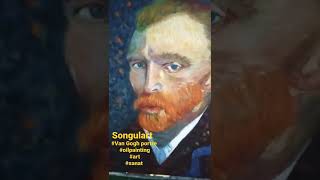 How to make a van gogh portrait.#oilpainting#portrait