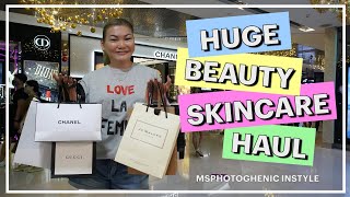 HUGE BEAUTY SKINCARE HAUL INSTYLE  +SOMETHING FOR EVERYONE+  CHANEL|GUCCI |JO MALONE| K-BEAUTY!