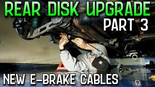 96-00 Civic E-Brake Cable Replacement for Rear Disk Conversion!