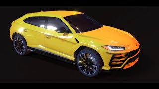 Lamborghini Urus – A scale model magic