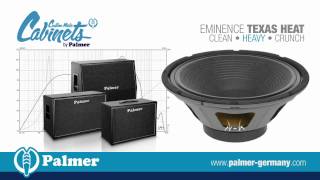 Palmer Custom Cabinet with Eminence Texas Heat speaker-chassis