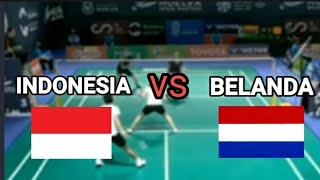 #spainmaster2021 #bulutangkis. hari ke 3 MD Gutama/Isfahani vs Jille/Van der lecq