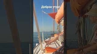 Доброе утро!Отдых на яхте #shortsvideo #море #доброеутрохорошегодня