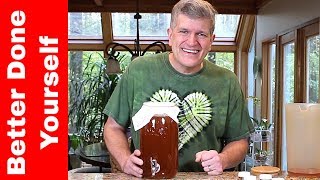 Brewing Kombucha in the Kilner Kombucha Kit