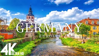 FLYING OVER GERMANY (4K UHD) – расслабляющая музыка и красивые видеоролики о природе – 4K видео HD