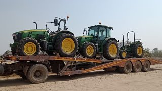 john deere 5075 with rotavator