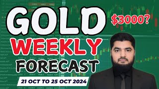 GOLD WEEKLY FORECAST 21 OCT To 25 OCT 2024  XAUUSD GOLD TECHNICAL ANALYSIS  GOLD BUY OR SELL