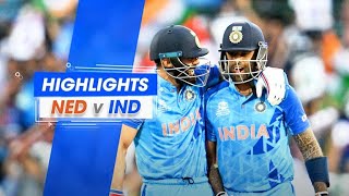 India vs Netherlands T20 World Cup Highlights | Ind vs Ned | Real Cricket 22