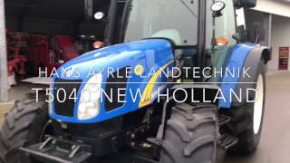 Verkauft! New Holland T5040