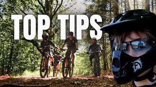 TOP CYCLING TIPS for YOUNG MOUNTAIN BIKERS