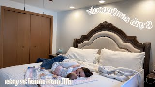 VLOGMAS DAY 3 | Homemaking, Motherhood, & Vision board 2024