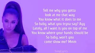 Ariana Grande - goodnight n go (lyrics)