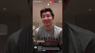 Simu Liu's Instagram Live talking about his new book "We Were Dreamers" (5/21/2022)