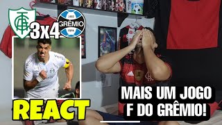 REACT AMÉRICA-MG 3 X 4 GRÊMIO MELHORES MOMENTOS BRASILEIRÃO 2023