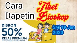 Cara Mendapatkan Diskon 50% Tiket Bioskop