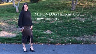 Mini Vlog | Shorter Hair and OOTD