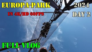 Europa-park Vlog 2024 day 2 [4K/HD - 60 FPS]