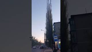 Сушка нарезает круги над городом