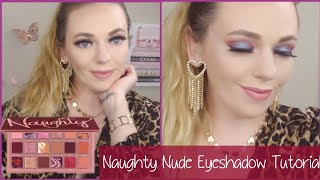 Huda Beauty Naughty Nude Palette Tutorial 2020