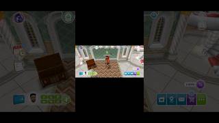 Weekly task//Use flags as a jester in the castle gallery 🪄 Sims// #entertainment