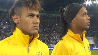 Ronaldinho & Neymar Jr Unforgettable Match for Brazil