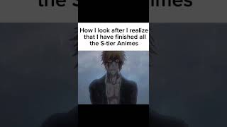 Real Stuck to the low-tier ones#anime #bleach#naruto #onepiece #hunterxhunter #ichigo #luffy