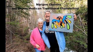 Nipigon Country and a Shaun Hedican Traditional Thunderbird