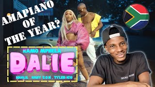 AMAPIANO IS FOREVER! Kamo Mphela, Khalil Harrison & Tyler ICU - Dalie [Feat Baby S.O.N] | REACTION