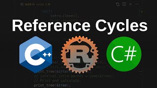 Reference Cycles in Rust, C++, and C# (safety part 2)