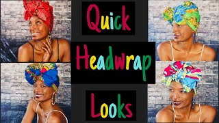 Headwrap/ Turban Tutorial | 4 Beginner Headwrap Styles