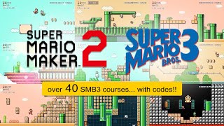 I remade 40+ Super Mario Bros. 3 stages in Mario Maker 2!