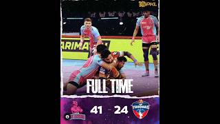 Full 😇🧡 Time Jaipur pink panthers vs Up yoddha Pro kabaddi pkl 10 21 December match no.32 full time