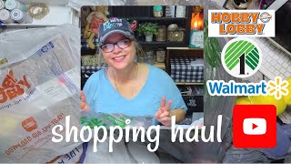 PART 2 - Mega Shopping Haul 3.2.23 - Hobby Lobby, Dollar Tree & Wal-mart