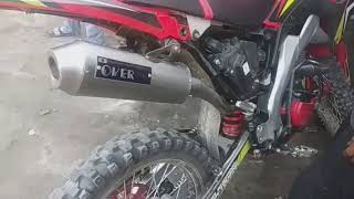 Knalpot racing over klx 150 crf 150l d-tracker 150 se