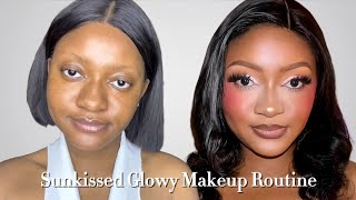 Easy Everyday Soft Glam Makeup Tutorial: Rosy & Glowy Look