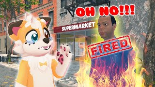 I FIRED THE WRONG GUY! | Furry Plays SUPERMARKET SIMULATOR | April 7, 2024