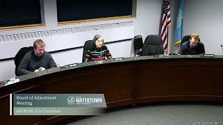 Board of Adjustment Meeting 12-21-2023