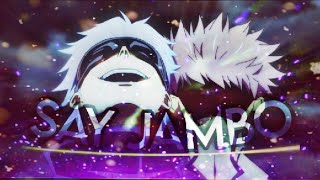 Sukuna vs Gojo Fight | Say Jambo | 『Edit/AMV』| ♥500 Subscribers Special♥