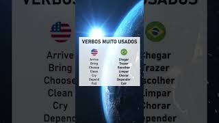 Verbos muito usados em Inglês #shorts #ingles #inglesbrasil #english #englishlanguage