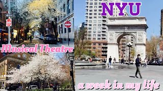 A Day in My Life at NYU! | Steinhardt Musical Theatre - Spring 2021