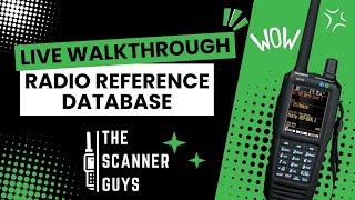 LIVE Walkthrough the Radio Reference Database |  August 2024 | The Scanner Guys