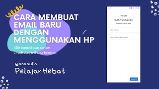 Cara Mudah Membuat Email Baru di HP