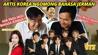 REAKSI MAHASISWA INDO DI JERMAN DENGER ARTIS KOREA NGOMONG BAHASA JERMAN (HEUNG MIN SON, BTS, MOON)