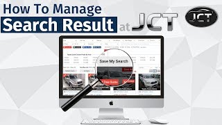 How to Manage Search Result at JCT