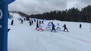 Флэшмоб в Фанпарке "Бобровый лог"