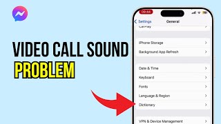 How to Fix Messenger Video Call Sound Problem