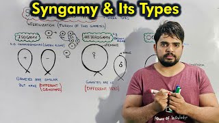 Syngamy and Its types:  (Isogamy, Heterogamy & Oogamy) Fertilization vs Syngamy