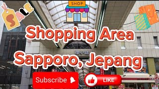 Salah satu shopping area si sapporo jepang #jalanjalan #viral #trending #shopping #wisata #jajanan