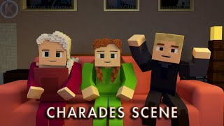 Frozen 2 - Charades Scene Clip Minecraft Animation